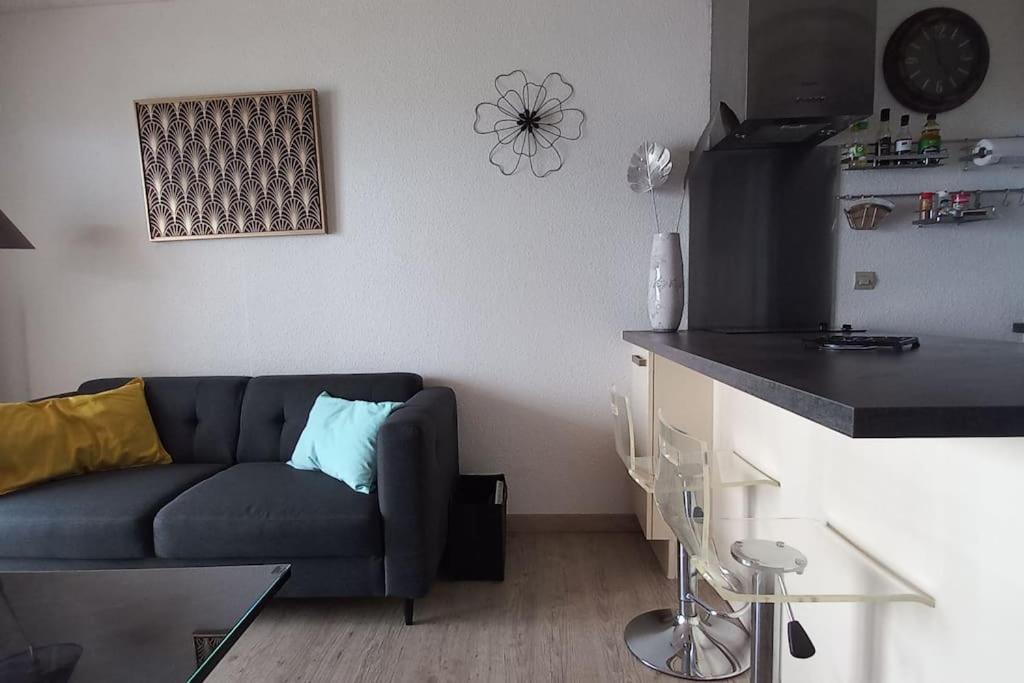 T2 1ere Ligne Loggia Vue 180 ° Parking Apartment Arcachon