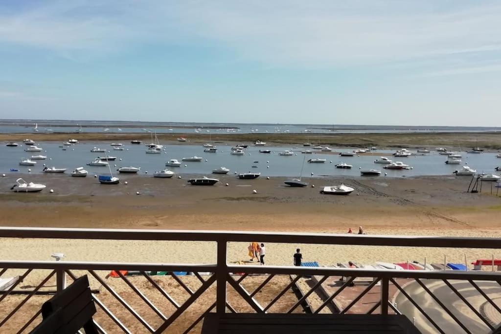 Apartment T2 1ere Ligne Loggia Vue 180 ° Parking Arcachon